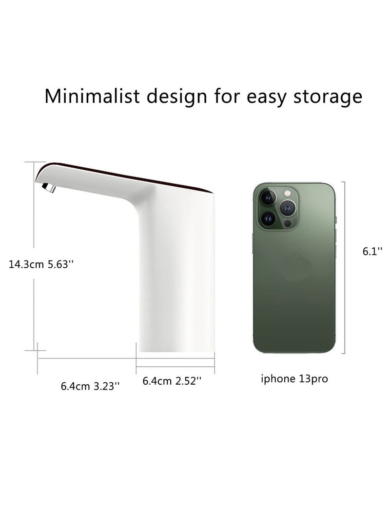 Y&D Automatic rechargable Portable electric water bottle pump for 5 Gallon Effortlessly Dispense Hot Water Anywhere Home Office and Outdoor Use - Image 5