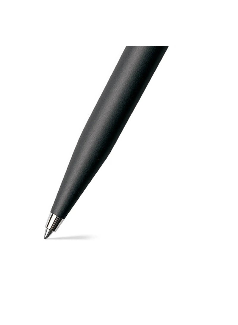 SHEAFFER VFM Ballpoint Pen With Chrome Trim And Black Barrel In Gift Box - Image 2