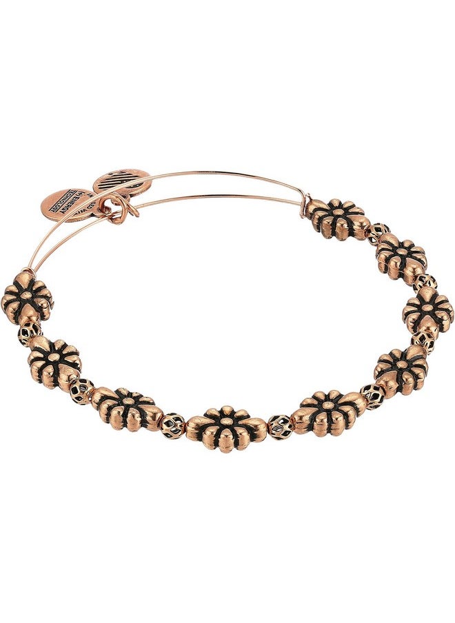 ALEX AND ANI Blossom Bangle Rafaelian Rose Gold One Size 