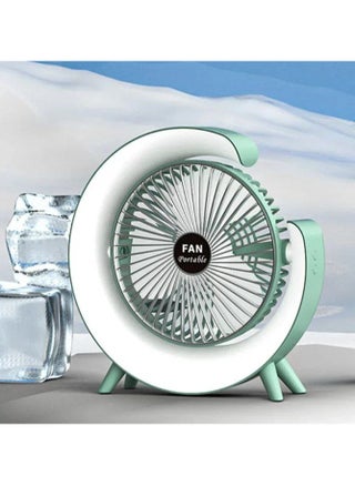 Portable Desk Fan - Compact Circular Design with USB Rechargeable Battery - pzsku/ZC94EF3C99DDA8A873F7CZ/45/_/1724359991/5e865bf3-6b75-4839-b9c4-6abecc7898ab