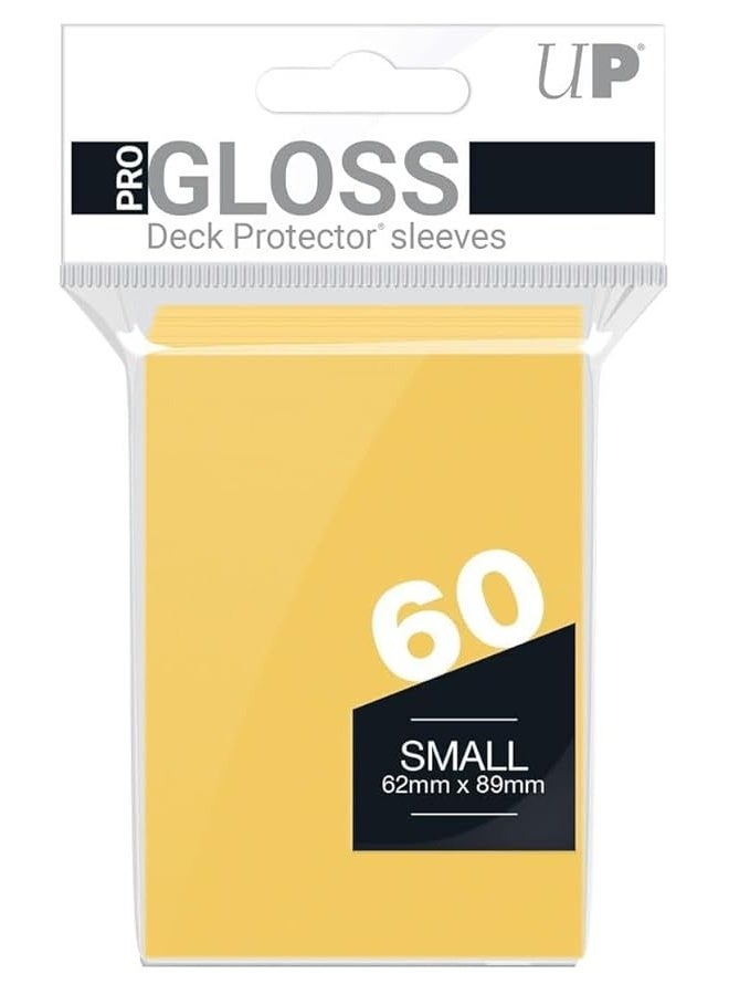 Ultra Pro 12922 Sleeves 60 d10 Card Game Small Yellow