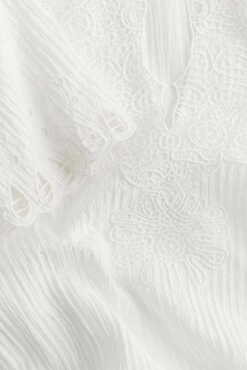 H&M Embroidered dress