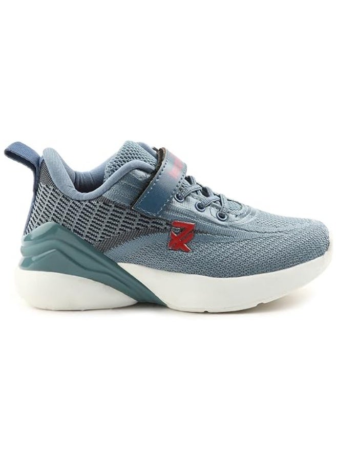 Liberty Leap7x Cover 02 Sports Lacing Running Shoes for Kids with EVA Sole| Suitable for Walking and Jogging | Comfortable Outsole | Lightweight Durable and Cushioned Footbed - Image 3