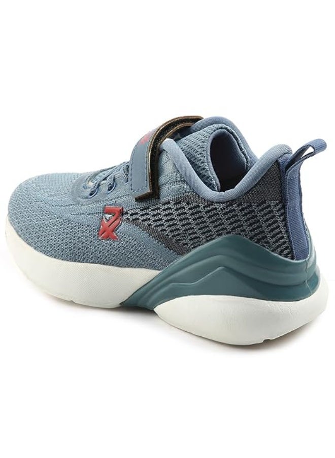 Liberty Leap7x Cover 02 Sports Lacing Running Shoes for Kids with EVA Sole| Suitable for Walking and Jogging | Comfortable Outsole | Lightweight Durable and Cushioned Footbed - Image 2