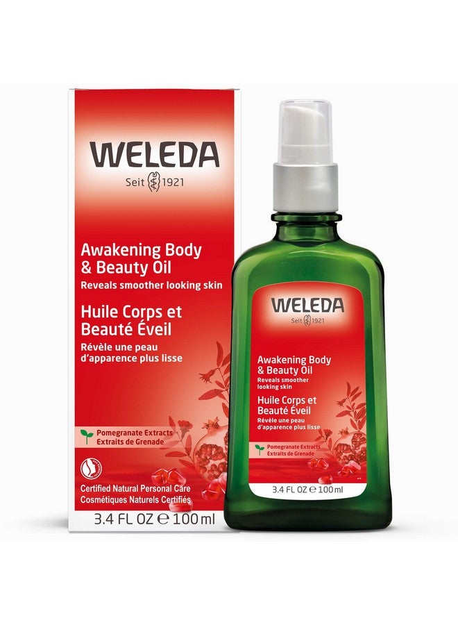 ويليدا زيت ويليدا للجسم والجمال برائحة الرمان المنعشة، 3.4 أونصة سائلة، زيت غني بالنباتات للجسم والجمال مع بذور الرمان وزيت الجوجوبا وزيت السمسم - Image 2