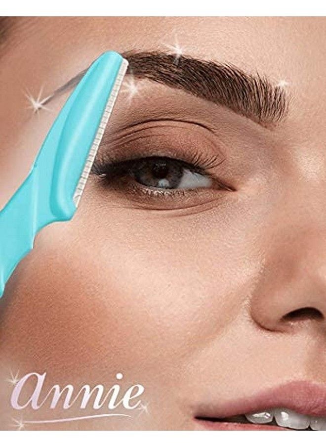 Annie - Professional Browshaper (36) Pack Bluepinkyellow Stainless Steel Safety Cover Professional Shaping In Seconds - Image 1