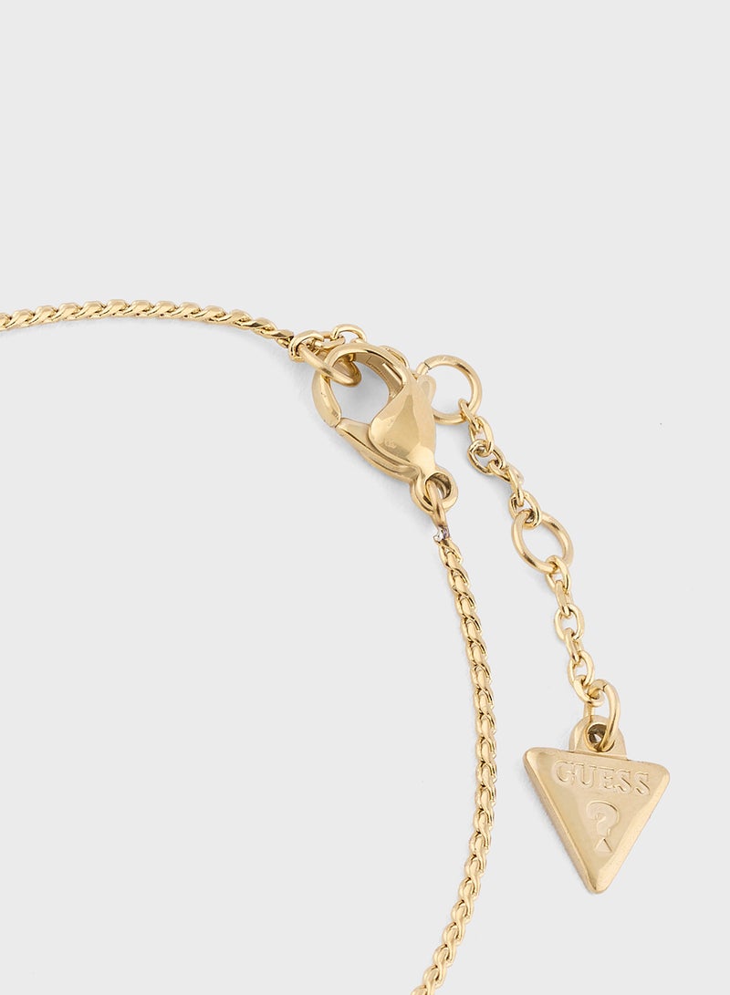 GUESS Crystals Detail Single Bracelet - Image 3