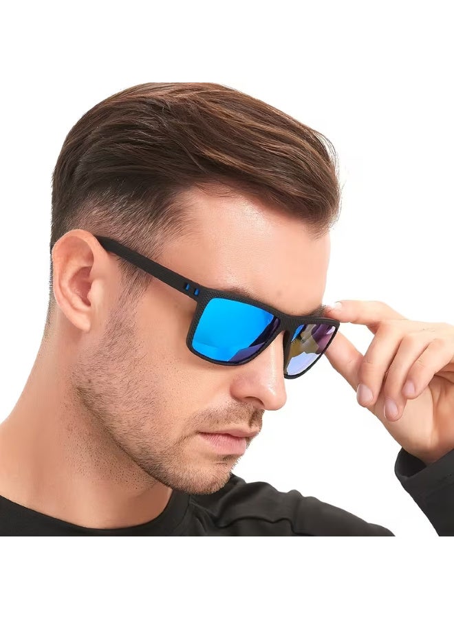 Arabash Fashion Vintage Check Pattern Unisex Square Men Women Luxury Brand Designer Classic Driving Traveling Rectangle Tropical Vacay Outfits Shades for Man Retro Driver'S Anti-Glare Eyewear - Image 4