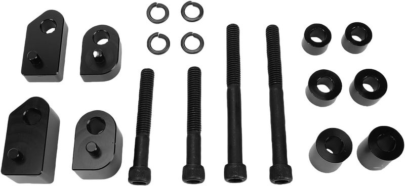AMONIDA Driver Floorboard Extensions Kit, 1 Inch or 1.5 Inches Footpeg Extension Replacement for Touring Electra Glide FLHT FLHR FLTR FLHX 2009-2024 with High Strength Aluminum Alloy - Image 4