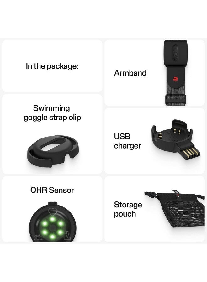 POLAR Verity Sense Optical Heart Rate Monitor Armband For Any Sport And Exercise Ant+ Dual Bluetooth Swimming Mode Compatible With Peloton Zwift And Other Apps And Gym Equipment - Image 5