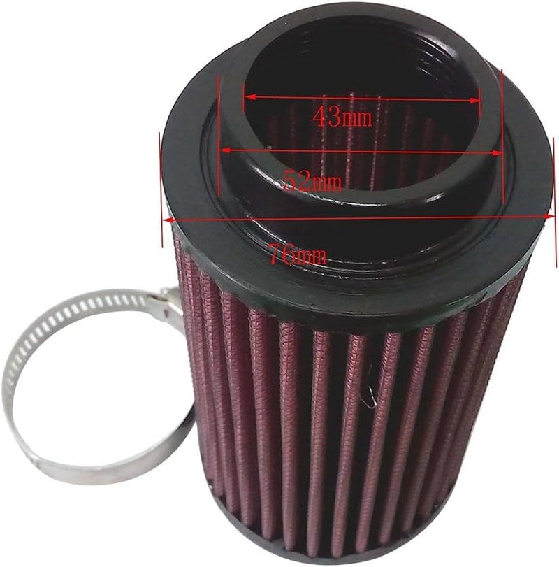 HIFROM RU-0210 Air Filter Cleaner for Yamaha YFZ350 Banshee 350 - Image 3