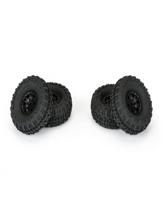 Pro-line Racing 1/24 Trencher F/R 1.0 TRS MTD 7mm Blk Impulse 4 PRO1020910 RC Tire - Image 4