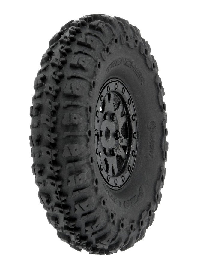 Pro-line Racing 1/24 Trencher F/R 1.0 TRS MTD 7mm Blk Impulse 4 PRO1020910 RC Tire - Image 1