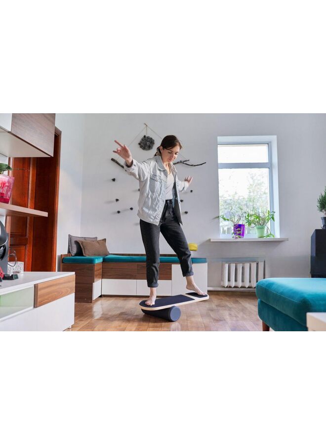Balance Board for Adults With Roller - Core Exercise Equipment for Athletic Training, Skateboarding, Surfing and Snowboarding - Image 2