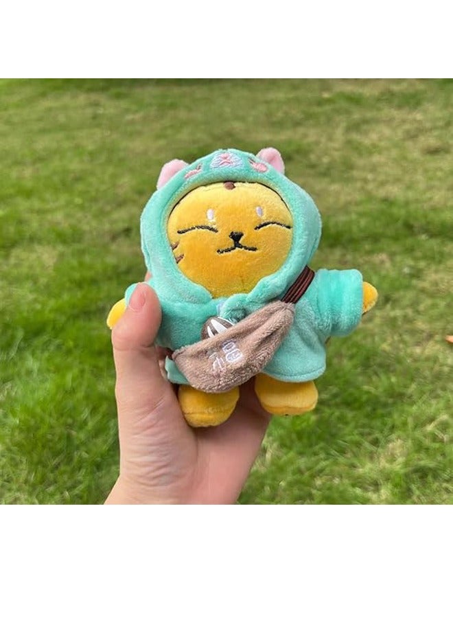 general Key chain HOSI Tiger Plush Doll Keyring Bag Pendant School Bag Keychain Pendant - Image 2