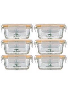 Sage Spoonfuls Sage Spoonfuls, Tough Glass Baby Food Jars, 6 Pack, 4 oz (120 ml) Each  - Image 3