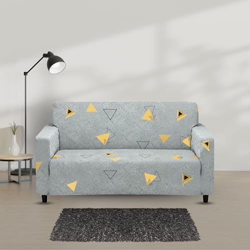 Bigkart Elastic Sofa Covers for 2 Seater Sofas | Polyster-Spandex, Stretchable, Sofa Covers for Single, Double and Triple Seater Sofas - Image 2