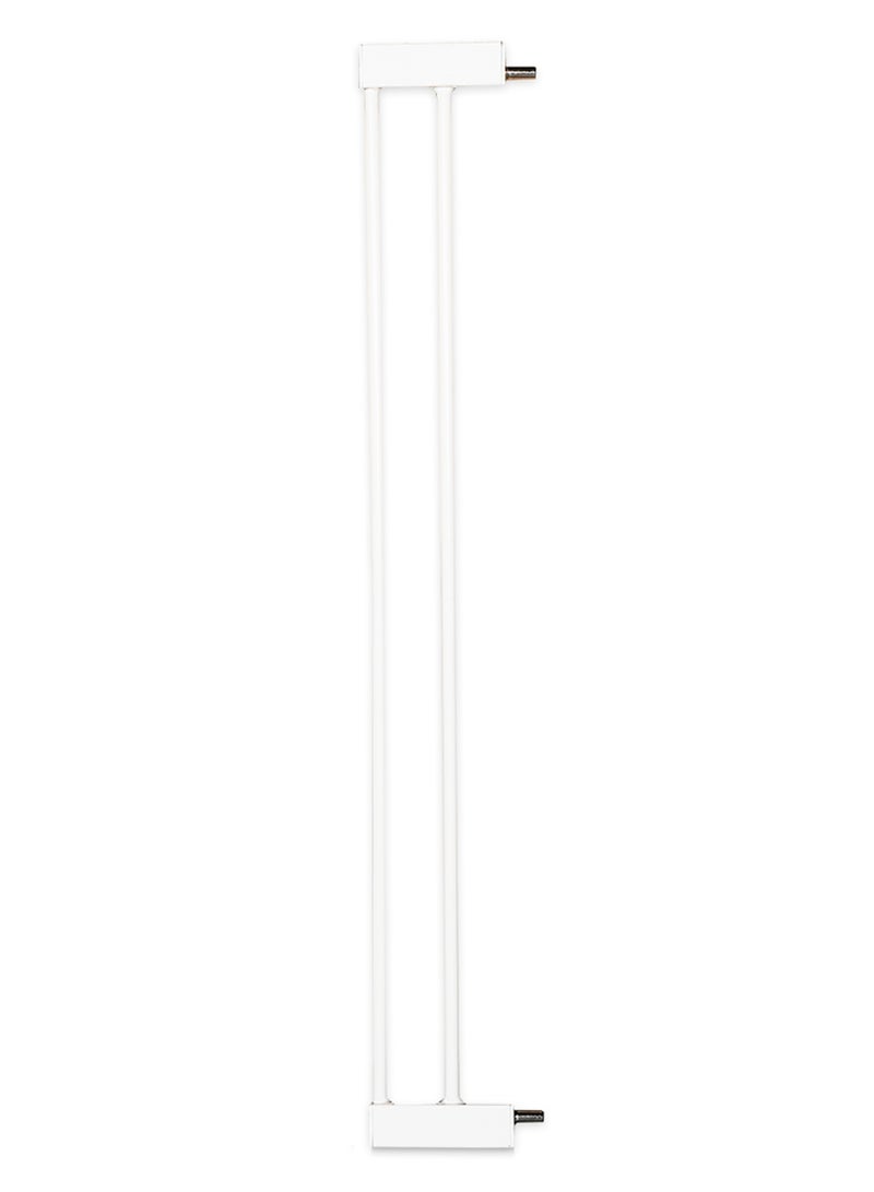 Baby Safe Metal Safety LED Gate 10cm Extension - White - Image 3