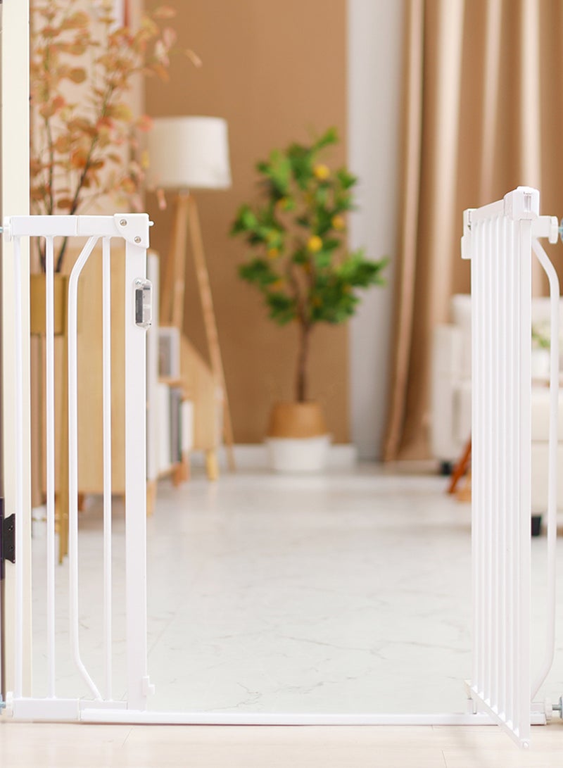 Baby Safe Metal Safety LED Gate 10cm Extension - White - Image 5
