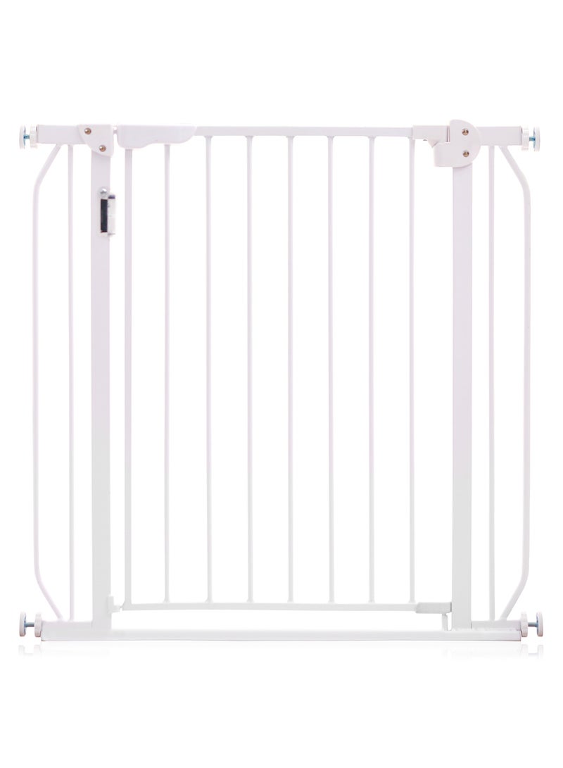 Baby Safe Metal Safety LED Gate 10cm Extension - White - Image 2