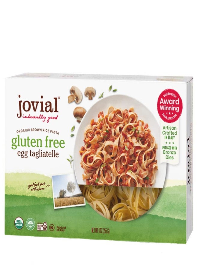 Jovial Foods - Gluten-Free Traditional Egg Tagliatelle Pasta 9 Oz. 160592 - Image 1