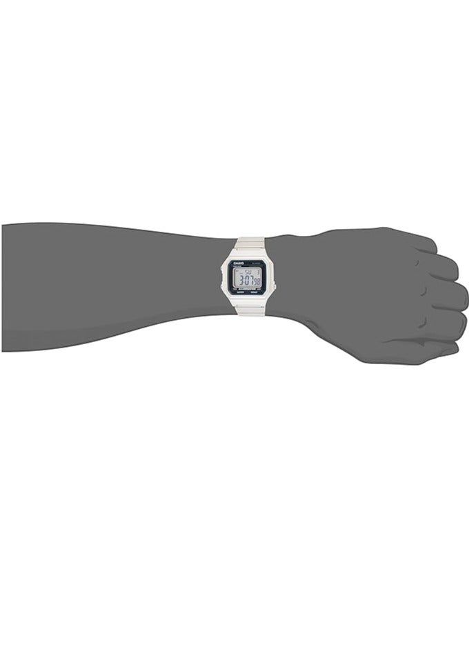 كاسيو ساعة يد رقمية ستانلس ستيل للرجال B650WD-1ADF - 43 ملم - فضي - Image 3