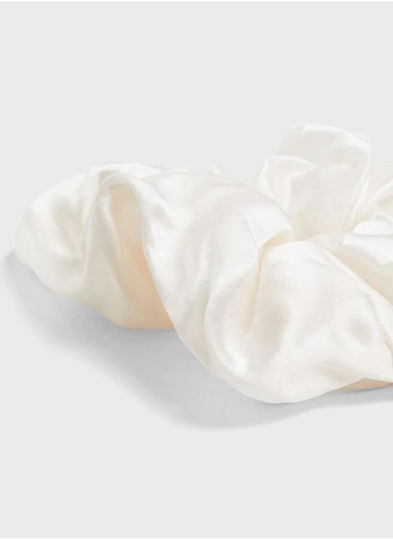 H&M Large Silk Scrunchie