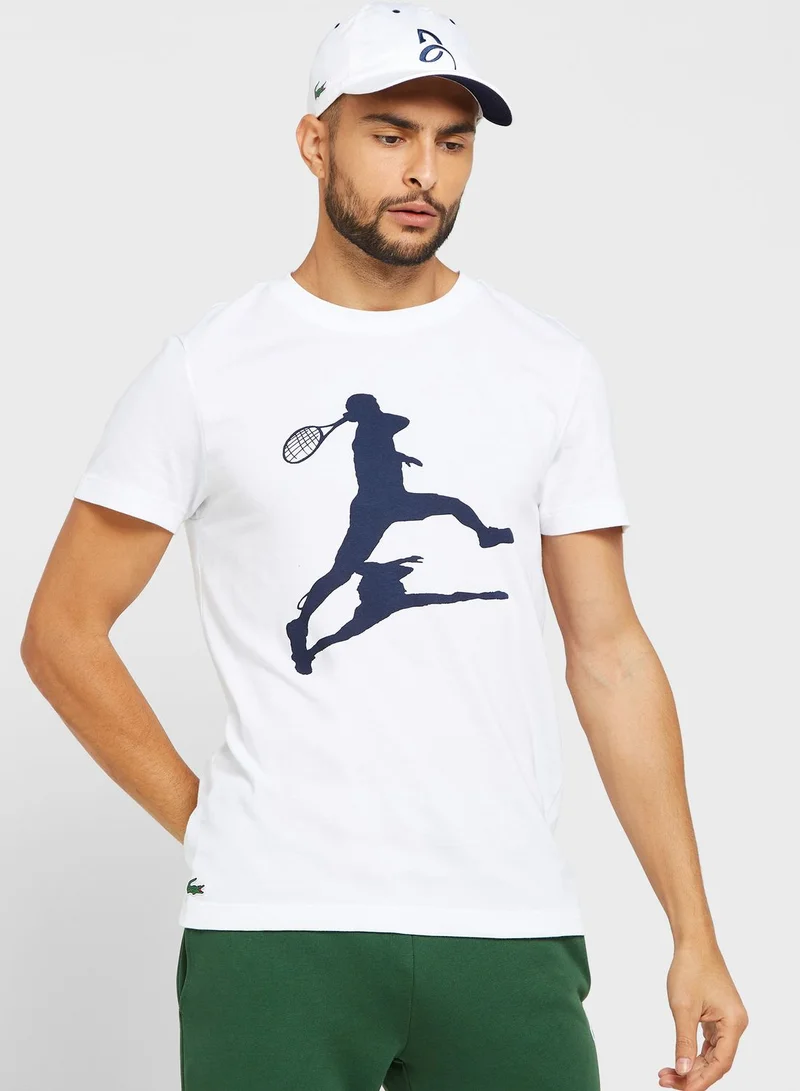 Lacoste Uae T Shirt Lacoste Novak Djokovic LACOSTE Novak
