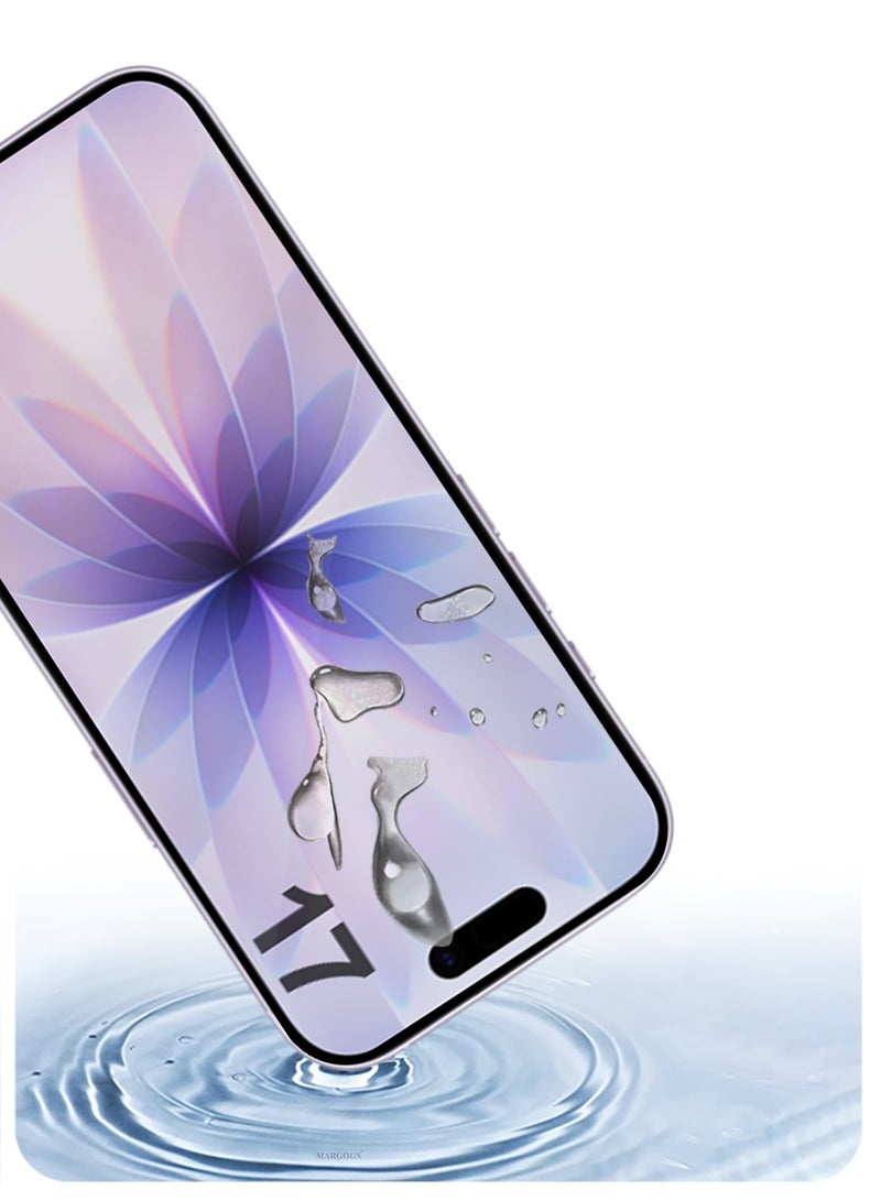 CATANES Screen Protector for iPhone 17 - 3D Full Coverage 9H Tempered Glass Bubble-Free Installation High Protection Scratch Resistant - Image 5