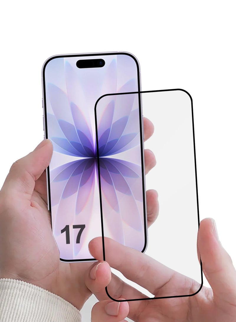 CATANES Screen Protector for iPhone 17 - 3D Full Coverage 9H Tempered Glass Bubble-Free Installation High Protection Scratch Resistant - Image 4