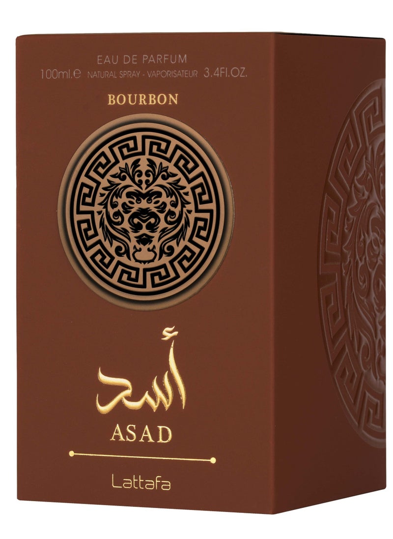 Lattafa - Lattafa Asad Bourbon Eau De Parfum 100ml - Image 1