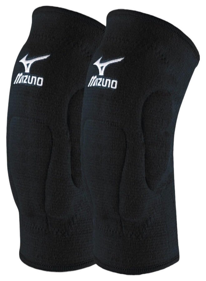 Mizuno Unisex Knee Guard Protector, Black Knee Pad for Sports and Outdoor Activities, Volleyball Protective Gear (M) - Image 1