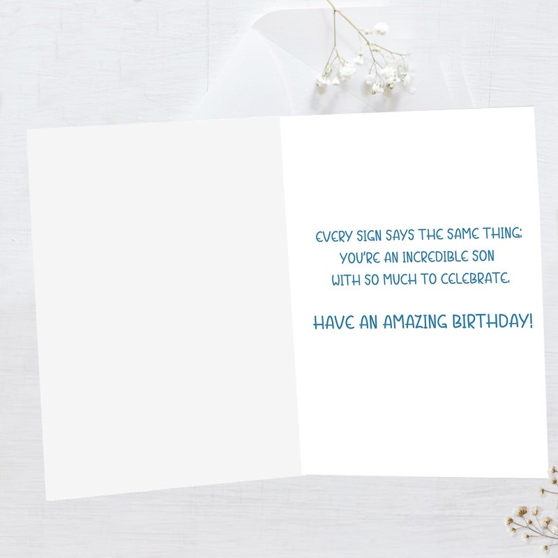 Mcduldul Birthday Card for Son | Funny Birthdays Cards Gifts for Adult Sons from Mom Dad Parents| Happy Birthday to A Wonderful Sons - Image 2