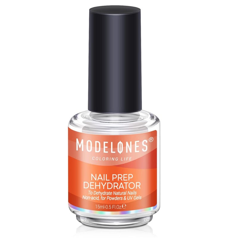 modelones Nail Dehydrator, 15 ml Acid Free Nail Prep Dehydrator for Acrylic Nails and Gel Nail Polish, Hema-Free Primer Bonder - Image 1
