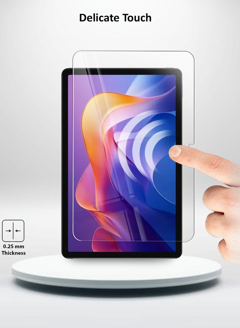 Techie 2 Pack Xiaomi Redmi Pad 2 11" 2025 Screen Protector – Full HD Tempered Glass Screen Protector for Xiaomi Redmi Pad 2 11" 2025 Anti Reflection, 9H Hardness 0.33 mm Rounded Edges Bubbles Free Easy Installation - Image 4