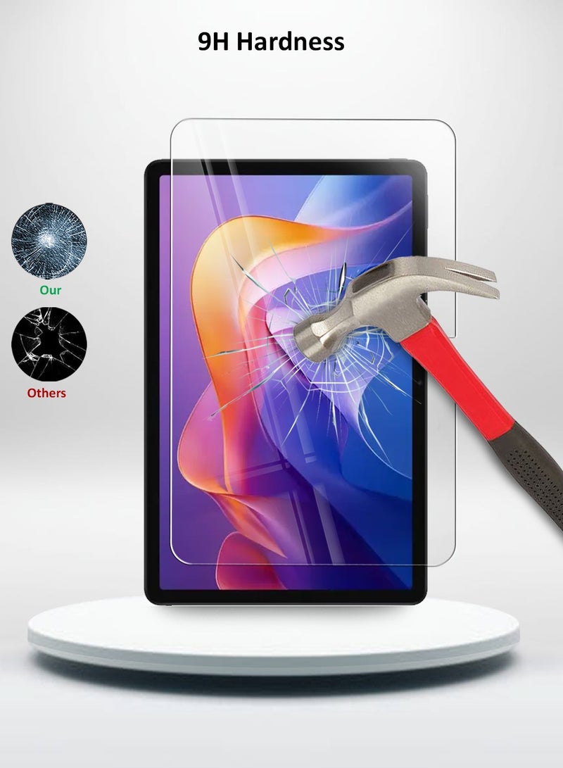 Techie 2 Pack Xiaomi Redmi Pad 2 11" 2025 Screen Protector – Full HD Tempered Glass Screen Protector for Xiaomi Redmi Pad 2 11" 2025 Anti Reflection, 9H Hardness 0.33 mm Rounded Edges Bubbles Free Easy Installation - Image 3