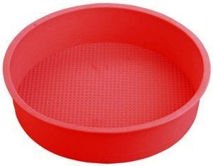 Inditradition Reusable Silicone Cake Baking Mould | BPA-Free, Food Grade, 21 Cm (Round Shape) - Image 1
