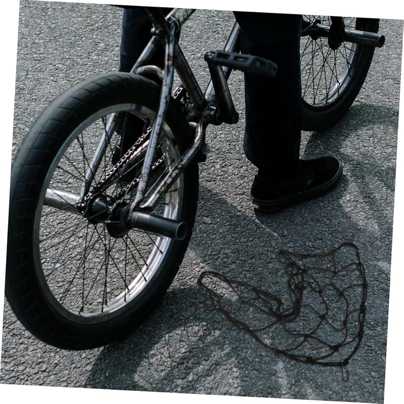 DECHOUS 1Pc Heavy Duty Latex Cargo Net for Motorcycle Bike Elastic Luggage Storage Net with Durable Hooks for Securing Suitcases Gear - Image 5