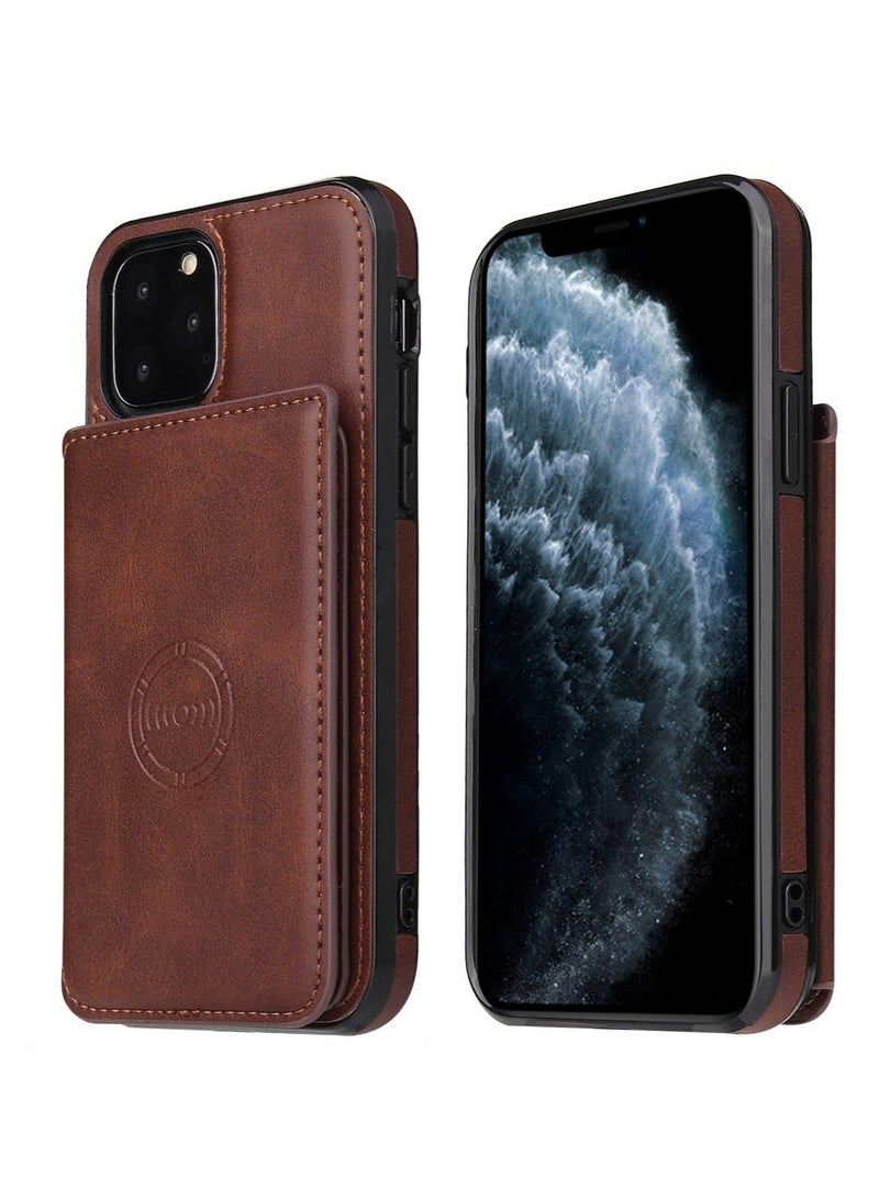 DUNISO For iPhone 14 Pro Max 6.7" Leather Wallet Case with Card Slots Holder Magnetic Clasp Shockproof Flip Folio Book Protective Cover Women Men for Apple 14 ProMax 5G Phone Case - Image 5