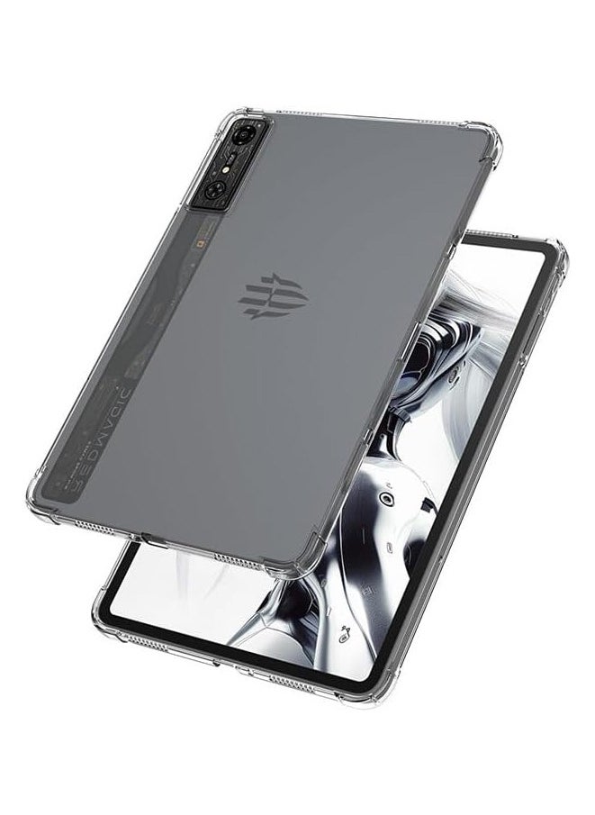 Red Magic Pro Tablet Clear Case,Red Magic Nova Gaming Tablet 10.9 Inch 2024 Shockproof Protective Soft TPU Back Cover