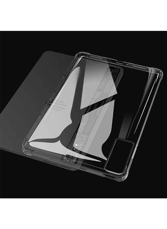 Red Magic Pro Tablet Clear Case,Red Magic Nova Gaming Tablet 10.9 Inch 2024 Shockproof Protective Soft TPU Back Cover