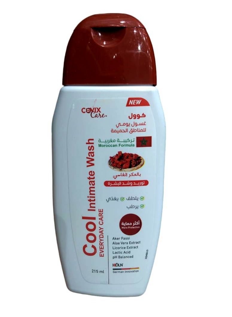 كوفيكس كير غسول يومي كوول للمناطق الحميمة بالعكر فاسي من كوفيكس كير  215مل - Image 1