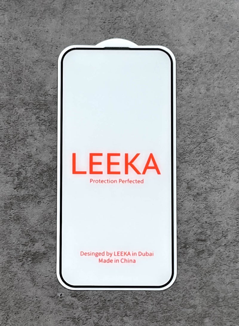 LEEKA iPhone 16 Pro Privacy Screen Protector with HD view Bubble Free, Anti-spy and Anti-scratch Ultra Clear full screen anti finger print protection with free Easy Installation kit and wipes tempered glass - Image 4