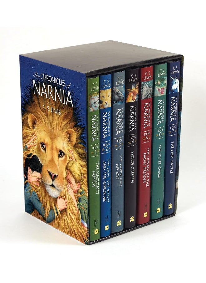 HarperCollins The Chronicles of Narnia Hardcover 7-Book Box Set: 7 Books in 1 Box Set - pzsku/ZC9507E44D6592D533F81Z/45/_/1733824146/f33345fc-5357-432f-9a7c-c95a747375b3