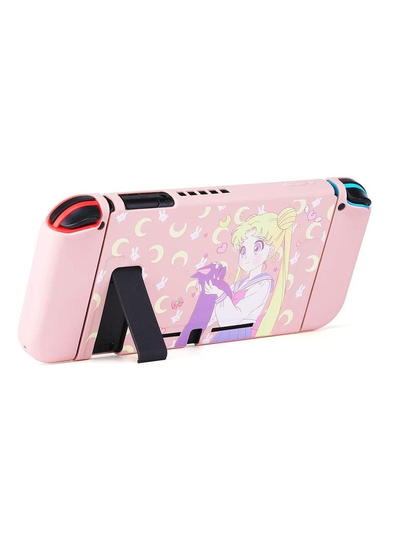SYOSI Switch Protective Cover Liquid Silicone Case for Switch Soft Slim Grip Cover Shell for Joy Con Scratch Crack Resistant Easy Install  - Image 5