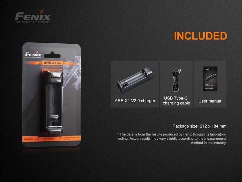 فينيكس شاحن ليثيوم أيون ARE-X1 v2.0 لبطاريات 18650 و21700 و26650 - Image 5