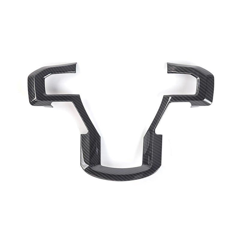 Keptrim for F150 ABS Carbon Fiber Steering Wheel Cover Trim for 2015 2016 2017 2018 2019 2020 Ford F150 for 20172022 F250 F350 for 20182021 Ford Expedition