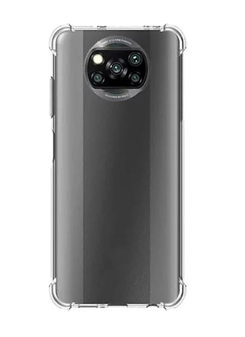 غطاء من السيليكون المضاد للصدمات لهاتف Xiaomi Poco X3 / Poco x3 Pro شفاف
