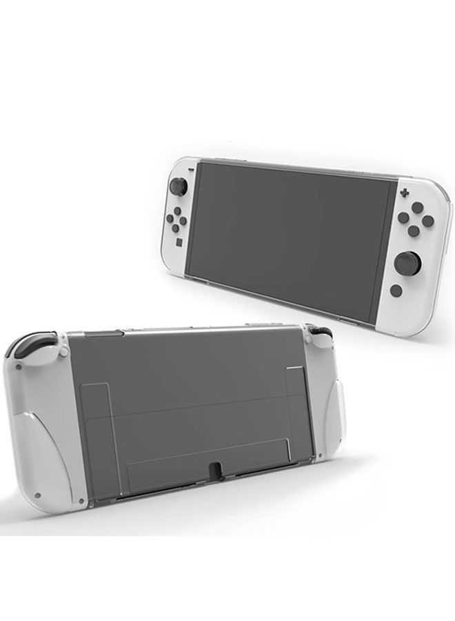 Ant Storage Host Game Bag Accessories Set for Nintendo Switch, Including: 1*Storage Bag, 1*Transparent Protective Case, 1*Tempered Film, 6*Thumb Grips - Image 3