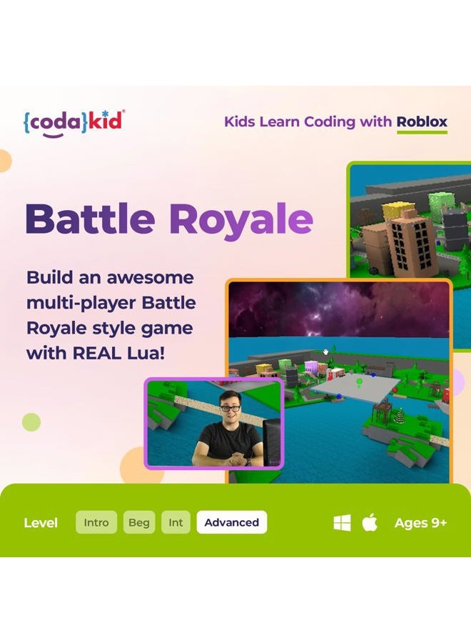CodaKid Roblox Coding, Award-Winning, Coding for Kids, Ages 8+ with Online Mentoring Assistance, Learn Computer Programming and Code for Fun Games with Lua and Video Game Programming Software (PC & Mac) - Image 4